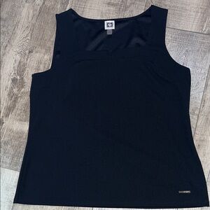 Anne Klein Classic Black Tank Top